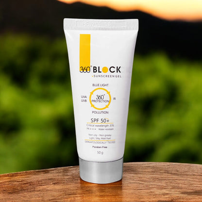 360 Block Sunscreen Gel SPF 50+