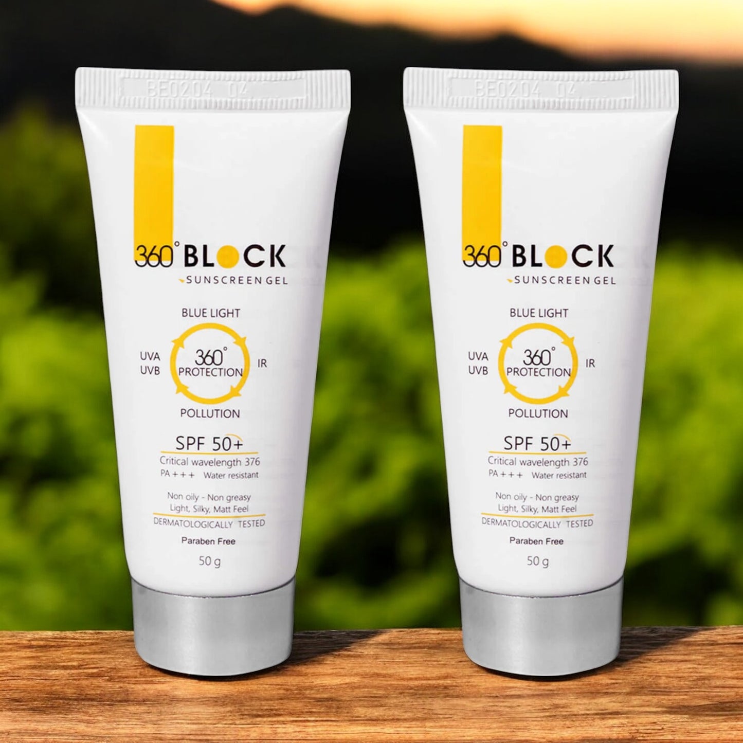 360 Block Sunscreen Gel SPF 50+