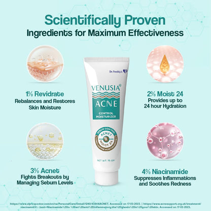 Venusia Acne Control Moisturizer