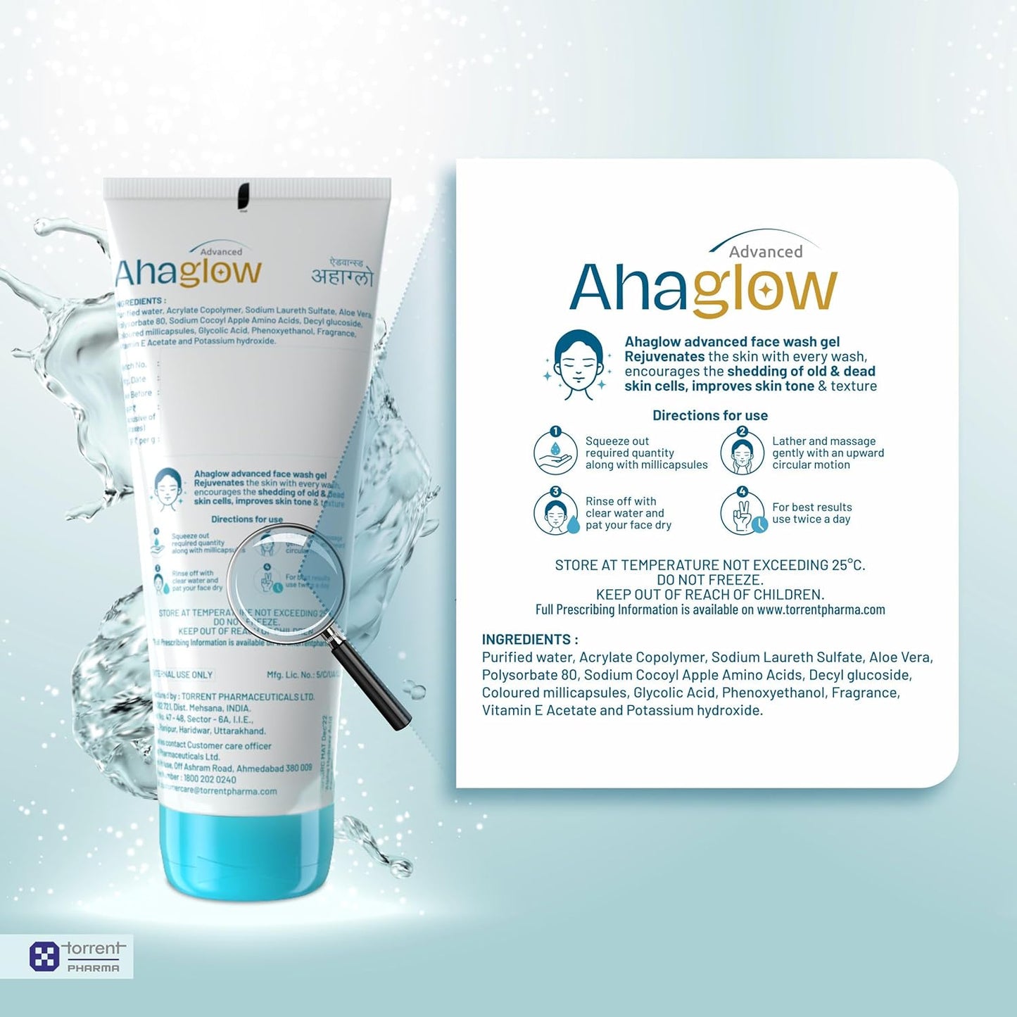 Ahaglow Face Wash