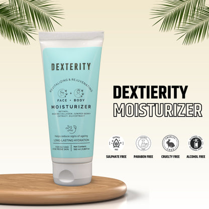 Dexterity Revitalizing & Rejuvenating Moisturizer Blue