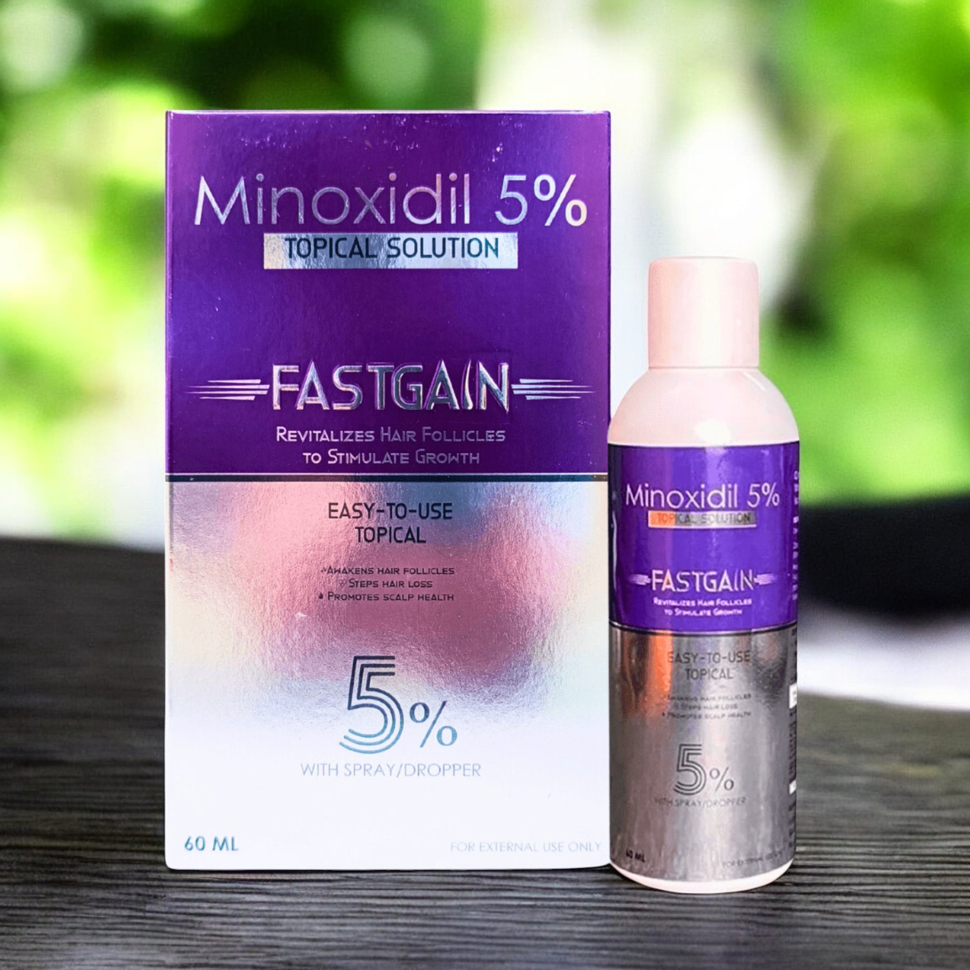 Fastgain Minoxidil 5% Topical Solutions