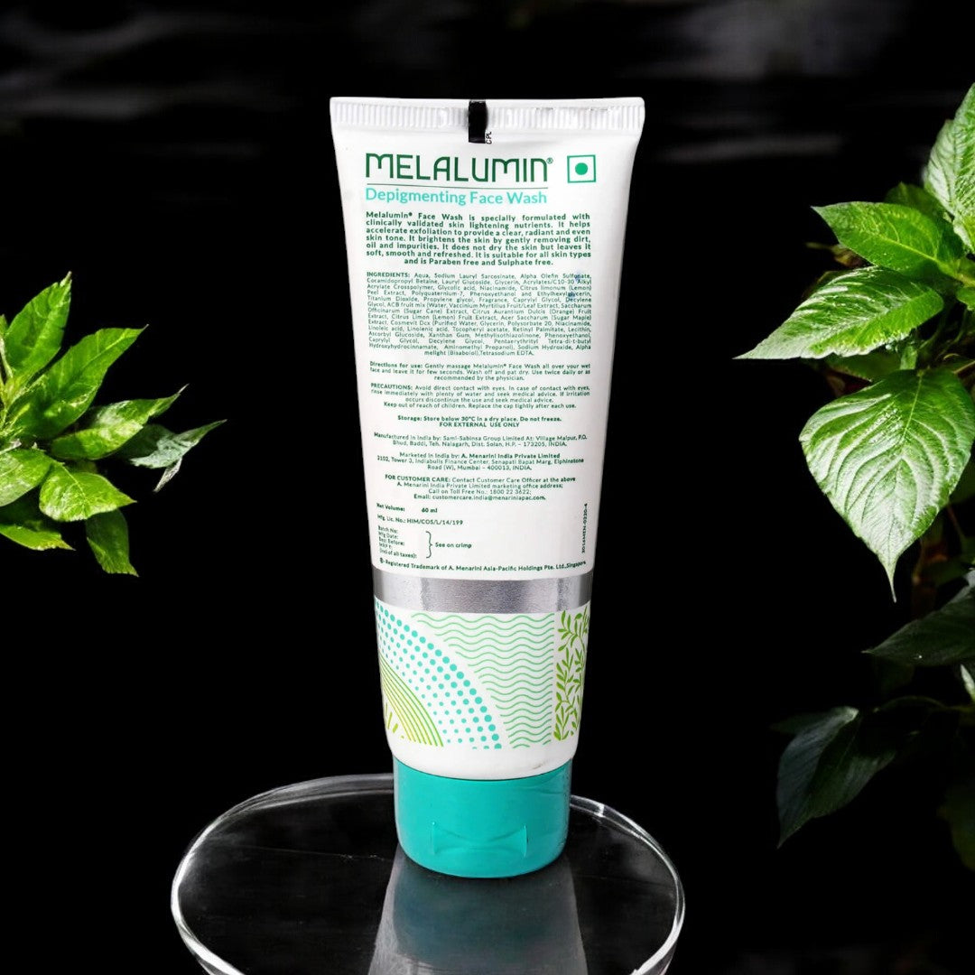 Melalumin Depigmenting Face Wash