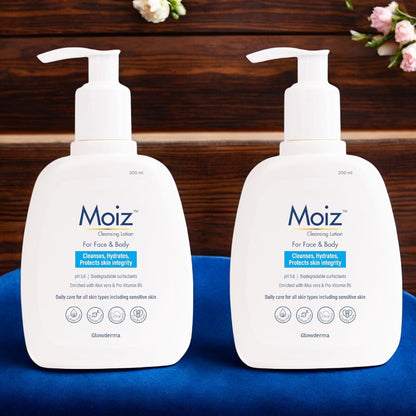 Moiz Cleansing Face & Body Lotion