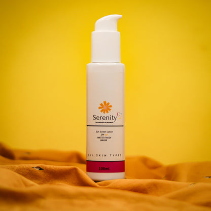 Serenity Sunscreen Lotion (SPF 50)