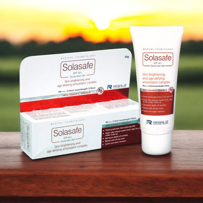 Solasafe Spf 50+ Sunscreen Gel