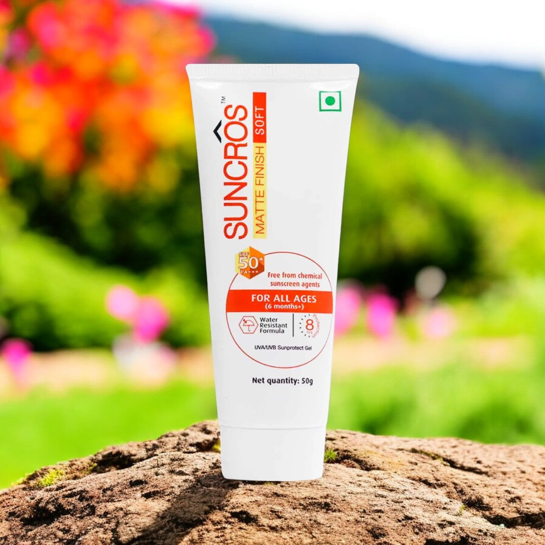 Suncros Matte Finish Soft SPF 50+