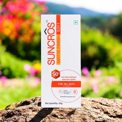 Suncros Matte Finish Soft SPF 50+