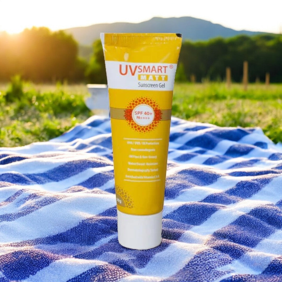 UVsmart Matt Sunscreen Gel SPF 40+/ PA++++