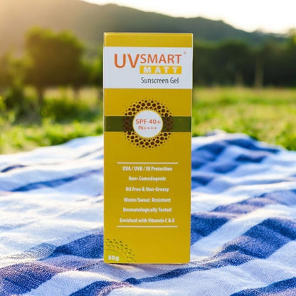 UVsmart Matt Sunscreen Gel SPF 40+/ PA++++