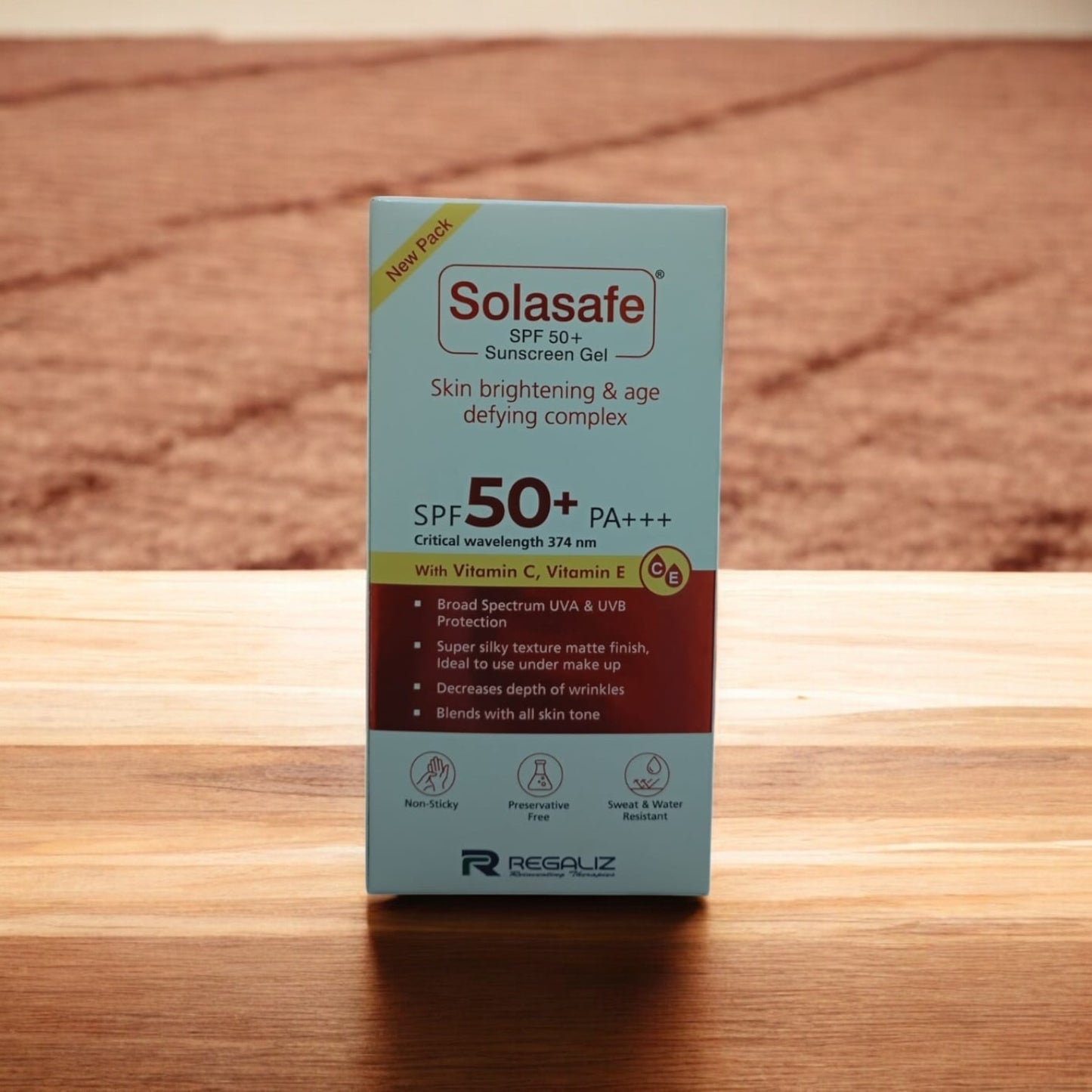 Solasafe Spf 50+ Sunscreen Gel