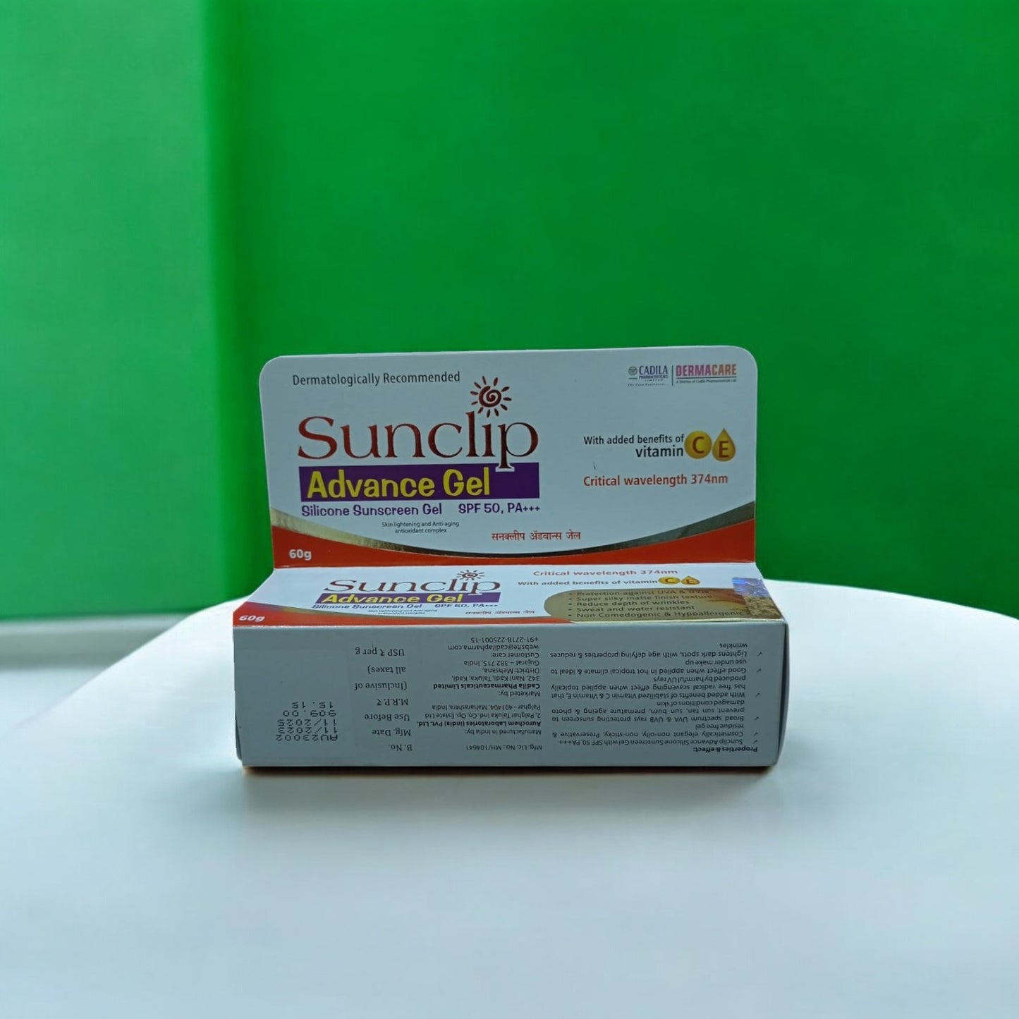 Sunclip Advance Silicone Sunscreen Gel SPF 50 PA+++