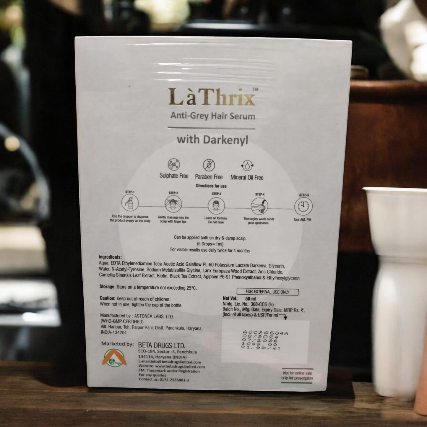 La Thrix Anti-Grey Hair Serum