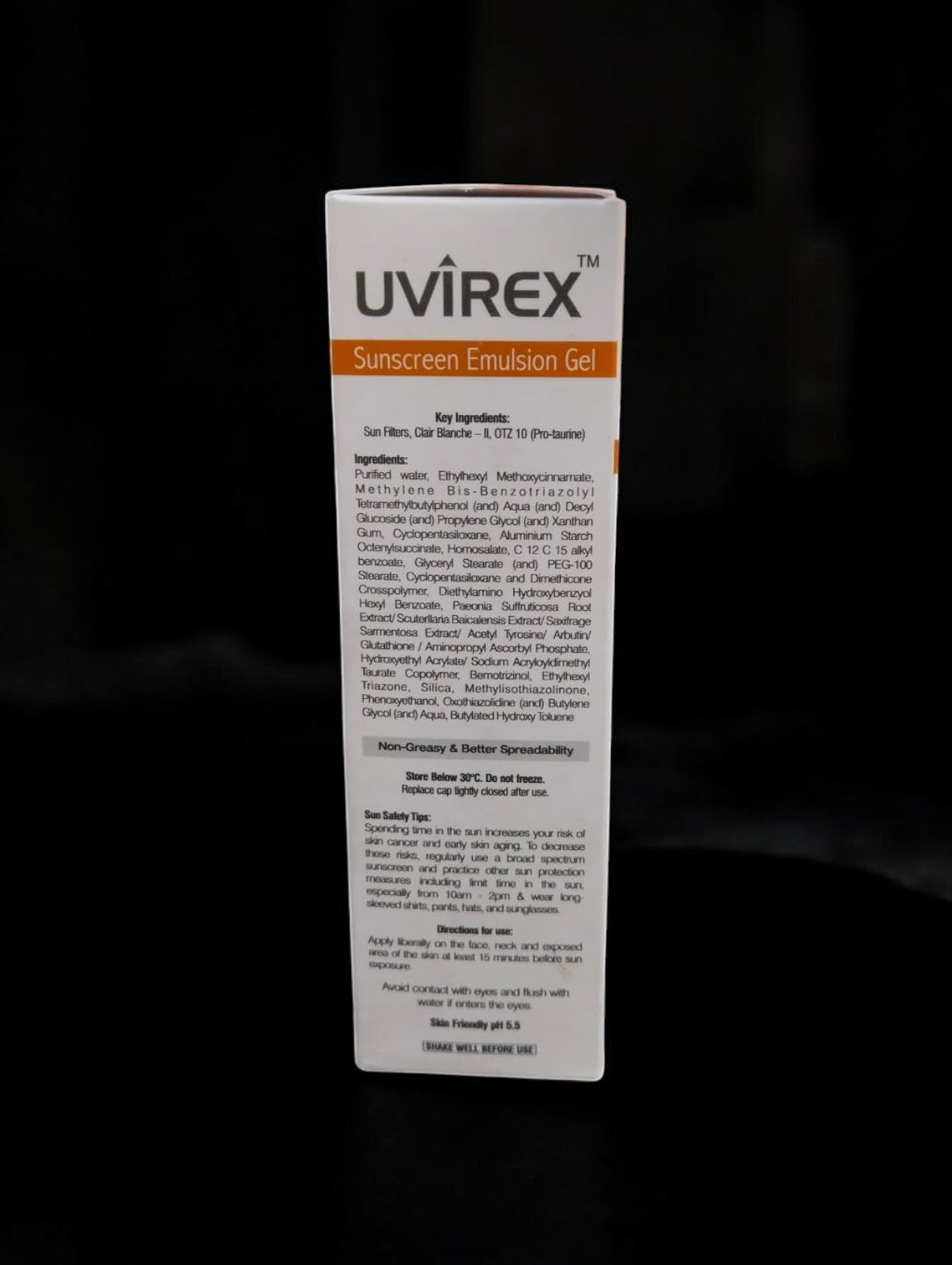 Uvirex Sunscreen Emulsion Gel SPF 50+