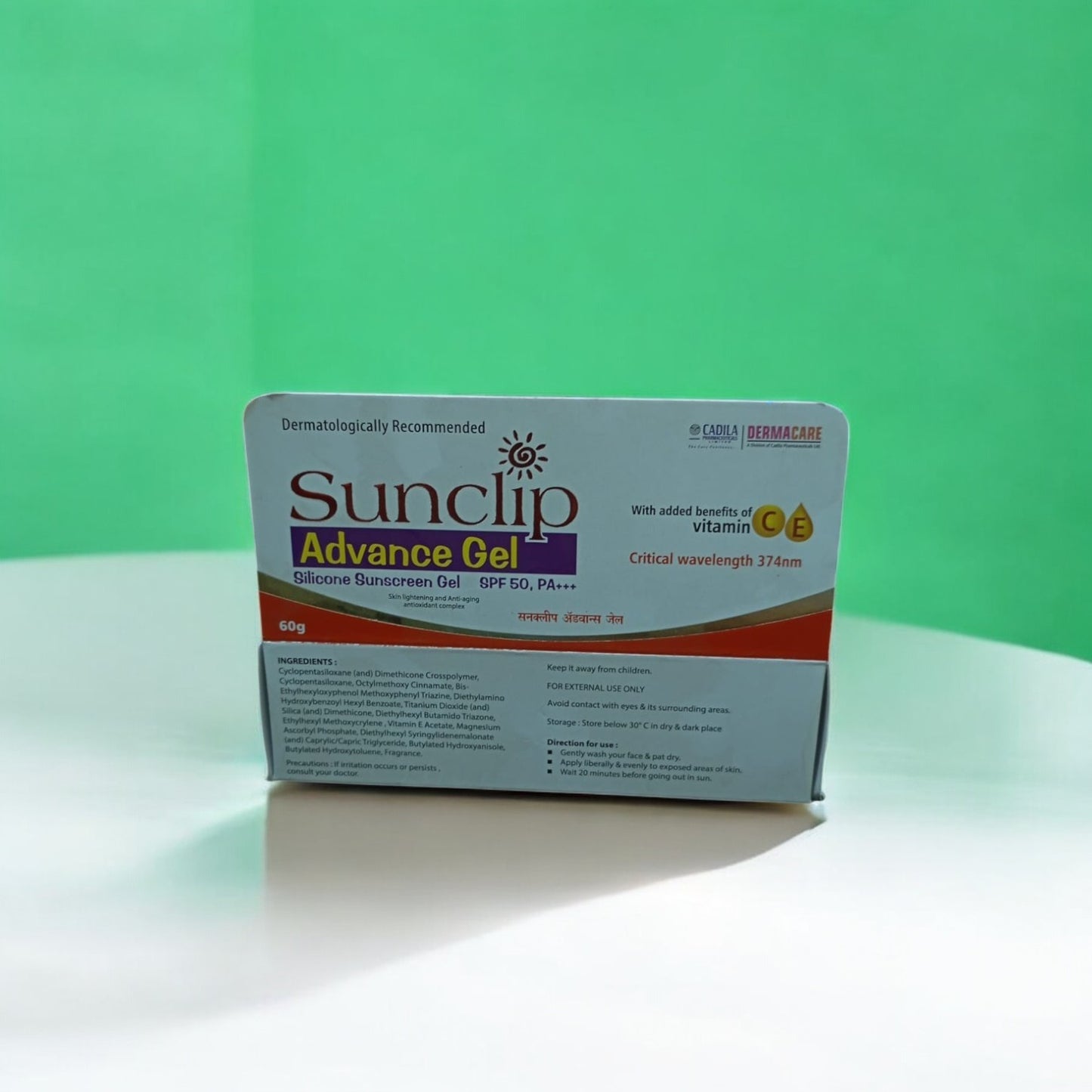 Sunclip Advance Silicone Sunscreen Gel SPF 50 PA+++