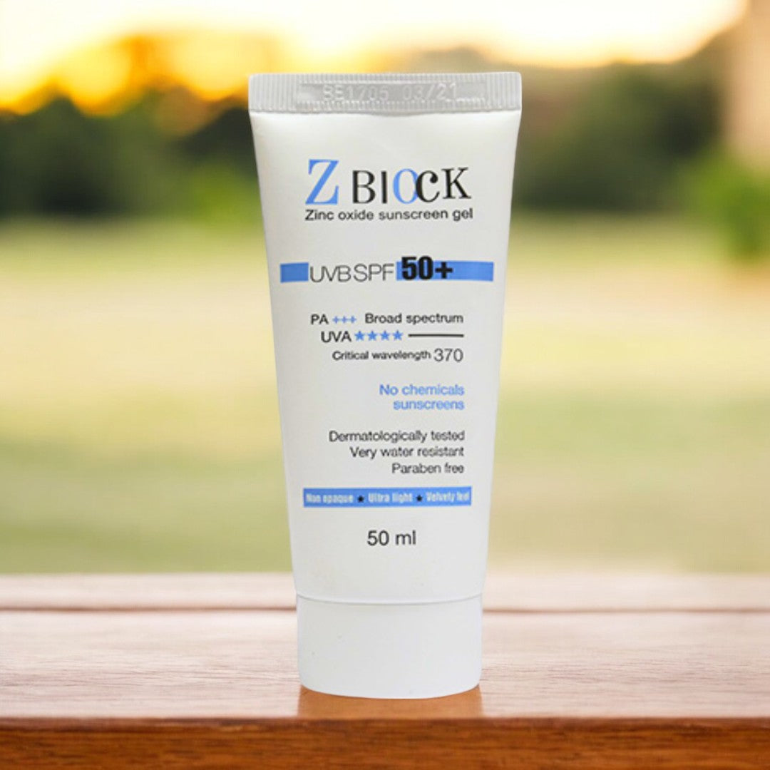 Z-Block Zinc Oxide Sunscreen Gel