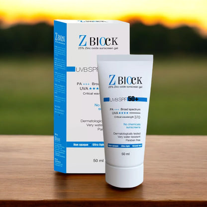 Z-Block Zinc Oxide Sunscreen Gel