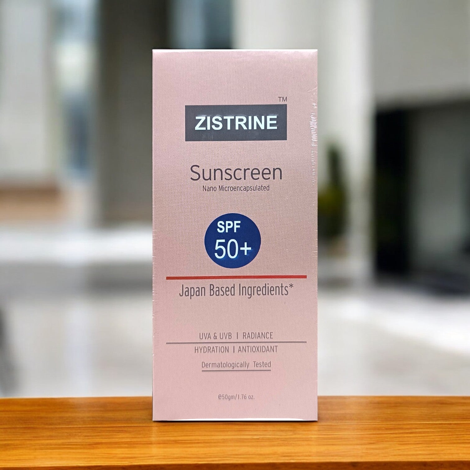 Zistrine Sunscreen Nano Microencapsulated Spf 50+