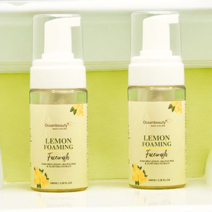 Oceanbeauty Lemon Foaming Face Wash